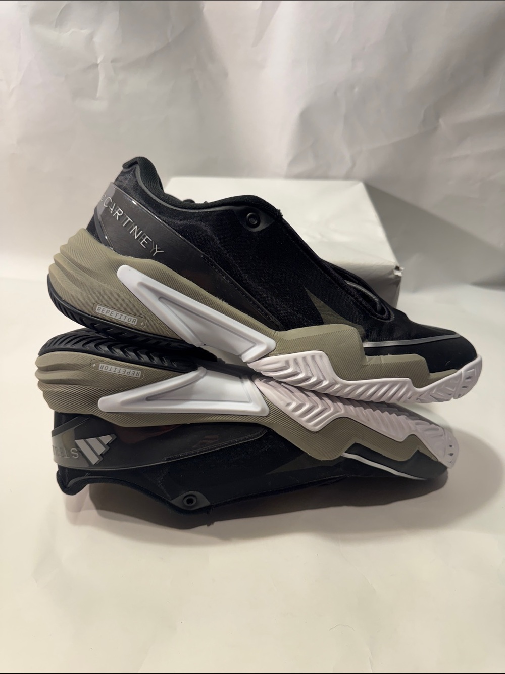 Adidas Stella McCartney Barricade Tennis Shoes Black Women’s 7.5